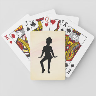 Cutest Little Dancer Mellow Yellow Pokerkaarten