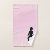 Cutest Little Dancer Pink Bad Handdoek (Handdoek)