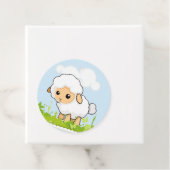 Cutest Little Lamb Bedankjes Labels (In situ)