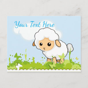 Cutest Little Lamb Briefkaart