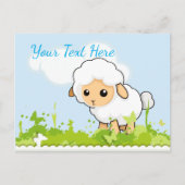 Cutest Little Lamb Briefkaart (Voorkant)