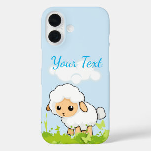Cutest Little Lamb iPhone 16 Hoesje