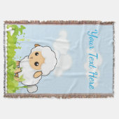 Cutest Little Lamb Deken (Voorkant)