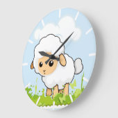 Cutest Little Lamb Grote Klok (Hoek)
