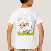 Cutest Little Lamb T-shirt (Achterkant)