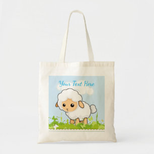 Cutest Little Lamb Tote Bag