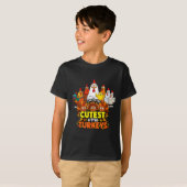 Cutest Little Turkeys Funny Thanksgiving Teacher D T-shirt (Voorkant volledig)