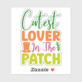 Cutest Lover in The Patch-60836 Sticker (Vel)