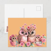 Cutest Owl Briefkaart (Voorkant / Achterkant)