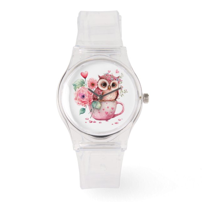 Cutest Owl Watch Horloge (Voorkant)