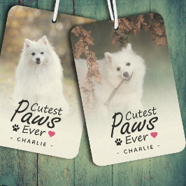 Cutest Paws Ever Pet Photo Dog Lover Keepsake Luchtverfrisser
