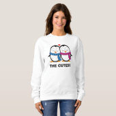 Cutest pinguin Couple Sweatshirt (Voorkant volledig)