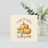 Cutest Pumpkin in de pleister (Staand voorkant)