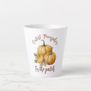 Cutest Pumpkin in de pleister Latte Mok