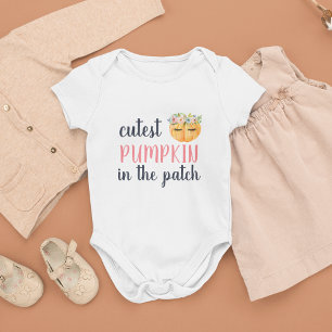 Cutest Pumpkin in de pleister Romper