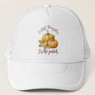 Cutest Pumpkin in de pleister Trucker Pet