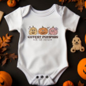 Cutest Pumpkin in Patch Halloween Romper