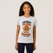 Cutest Pumpkin in the Patch – Cute Halloween T-shirt (Voorkant volledig)