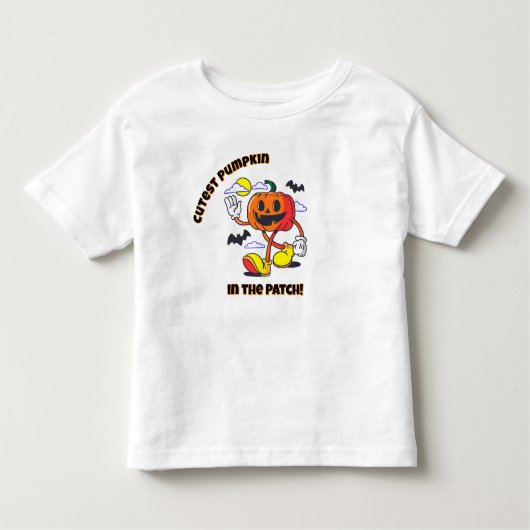 Cutest Pumpkin in the Patch! Halloween T-Shirt (Voorkant)