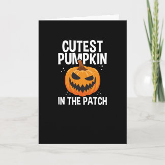 Cutest pumpkin kaart