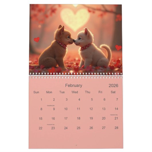 Cutest Puppy Calendar EVER! Kalender (Feb 2026)