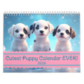 Cutest Puppy Calendar EVER! Kalender (Hoes)