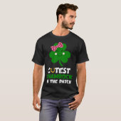 Cutest Shamrock In The Patch St Patricks Day Kids  T-shirt (Voorkant volledig)