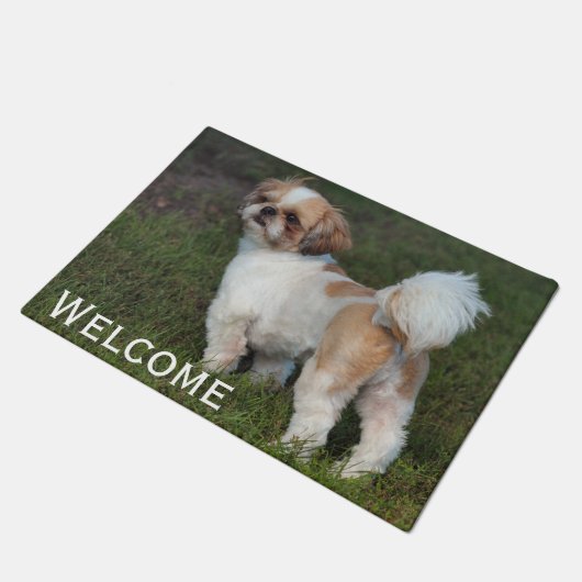 Cutest Shih Tzu Deurmat (Schuin)
