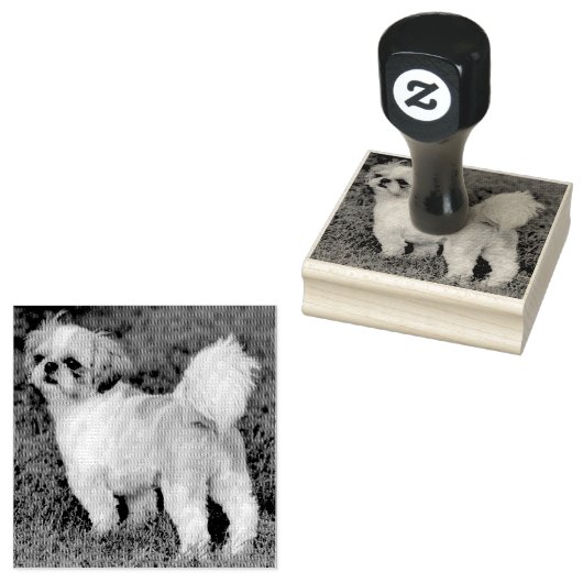 Cutest Shih Tzu Rubberstempel (Gestempeld)