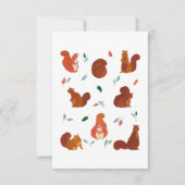 Cutest Squirrels Stationery Kaart (Voorkant)