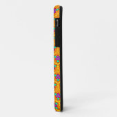 Cutesy Gold Geometric Flower Pattern iPhone 5 hoes (Achterkant/links)