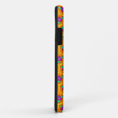 Cutesy Gold Geometric Flower Pattern iPhone 5 hoes (Achterkant/rechts)