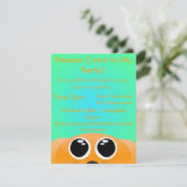 Cutesy Invite Kaart (Staand voorkant)