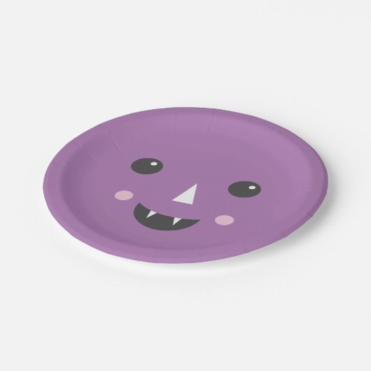 Cutesy Kind Vampier Halloween Party Bord (Gekanteld)