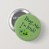 Cutesy Luck voor de Ieren Ronde Button 5,7 Cm (Voorkant /achterkant)