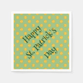 Cutesy Luck voor de Ierse krant Napkin Servet (Voorkant)