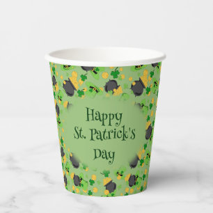 Cutesy Luck voor de Irish Paper cup Papieren Bekers