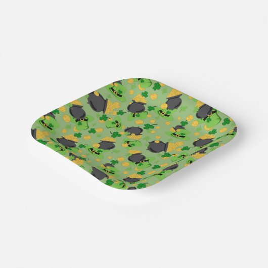 Cutesy Luck voor het Bord van Irish Paper (Gebogen)