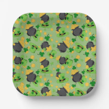 Cutesy Luck voor het Bord van Irish Paper