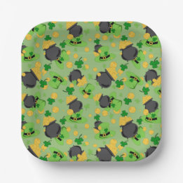 Cutesy Luck voor het Bord van Irish Paper