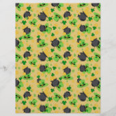 Cutesy Luck voor het Ierse Word Search Game (Achterkant)