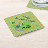 Cutesy Luck voor het Onderzetter van Irish Paper (Gebogen)