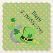 Cutesy Luck voor het Onderzetter van Irish Paper (Voorkant)