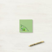 Cutesy Luckfor the Irish Post-it Notes (Op bureau)