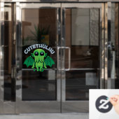 Cutethulhu Raamsticker (Kantoordeur)