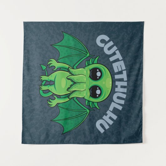 Cutethulhu Wandkleed (Voorkant (horizontaal))