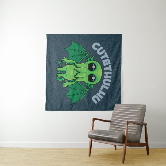 Cutethulhu Wandkleed (In Situ (horizontaal))