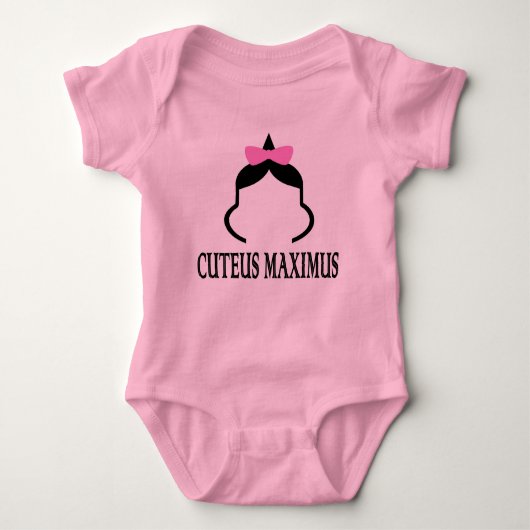 Cuteus Maximus (meisje) Romper (Voorkant)