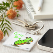 Cutey Bug Acrylische Sleutelhanger (Voorkant Rechts)