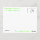 Cutey Bug Briefkaart (Achterkant)